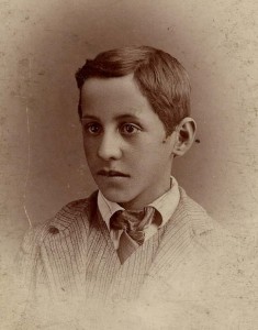 A photograph of William Firman Carter as a child. It was taken in Attica, Lapeer, Michigan. Courtesy of Beth Mowery